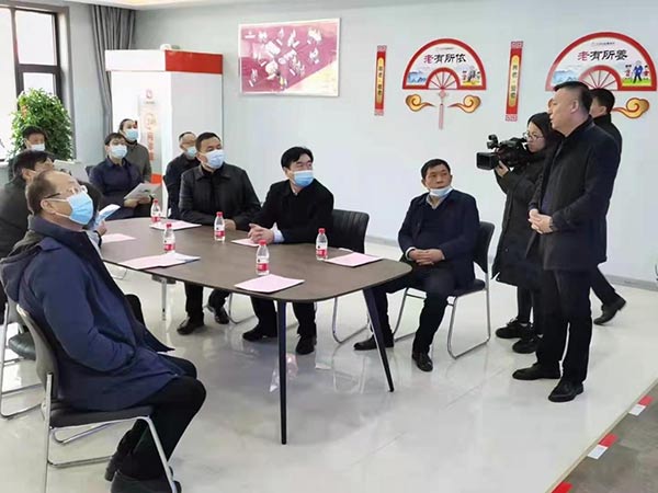 山西省民政厅副厅长琚李梅视察0033990威尼斯山西运城项目地